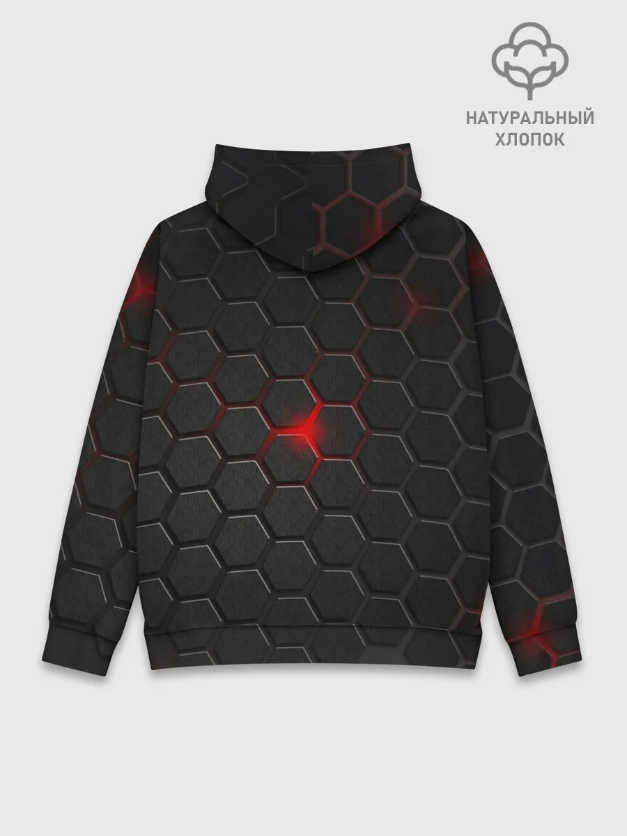 Худи мужской база хлопок / Карбон и BMW