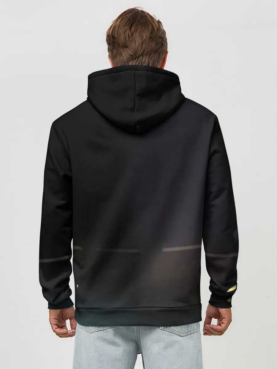 Худи мужской база хлопок / Аниме Слизь