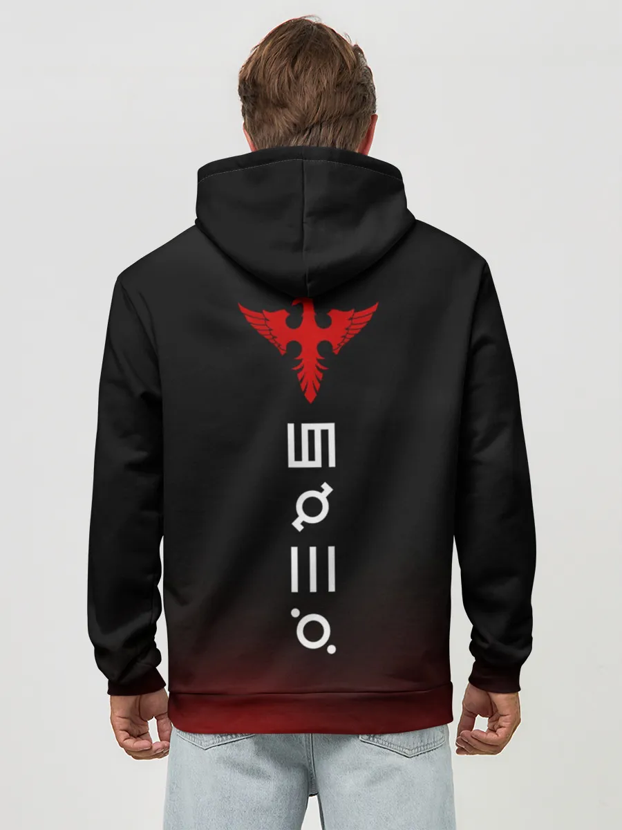 Худи мужской база хлопок / 30 Seconds to Mars