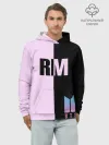 Худи мужской база хлопок / BTS RM