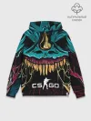 Худи мужской база хлопок / CS GO hyper beast skin