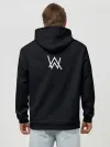 Худи мужской база хлопок / Alan Walker