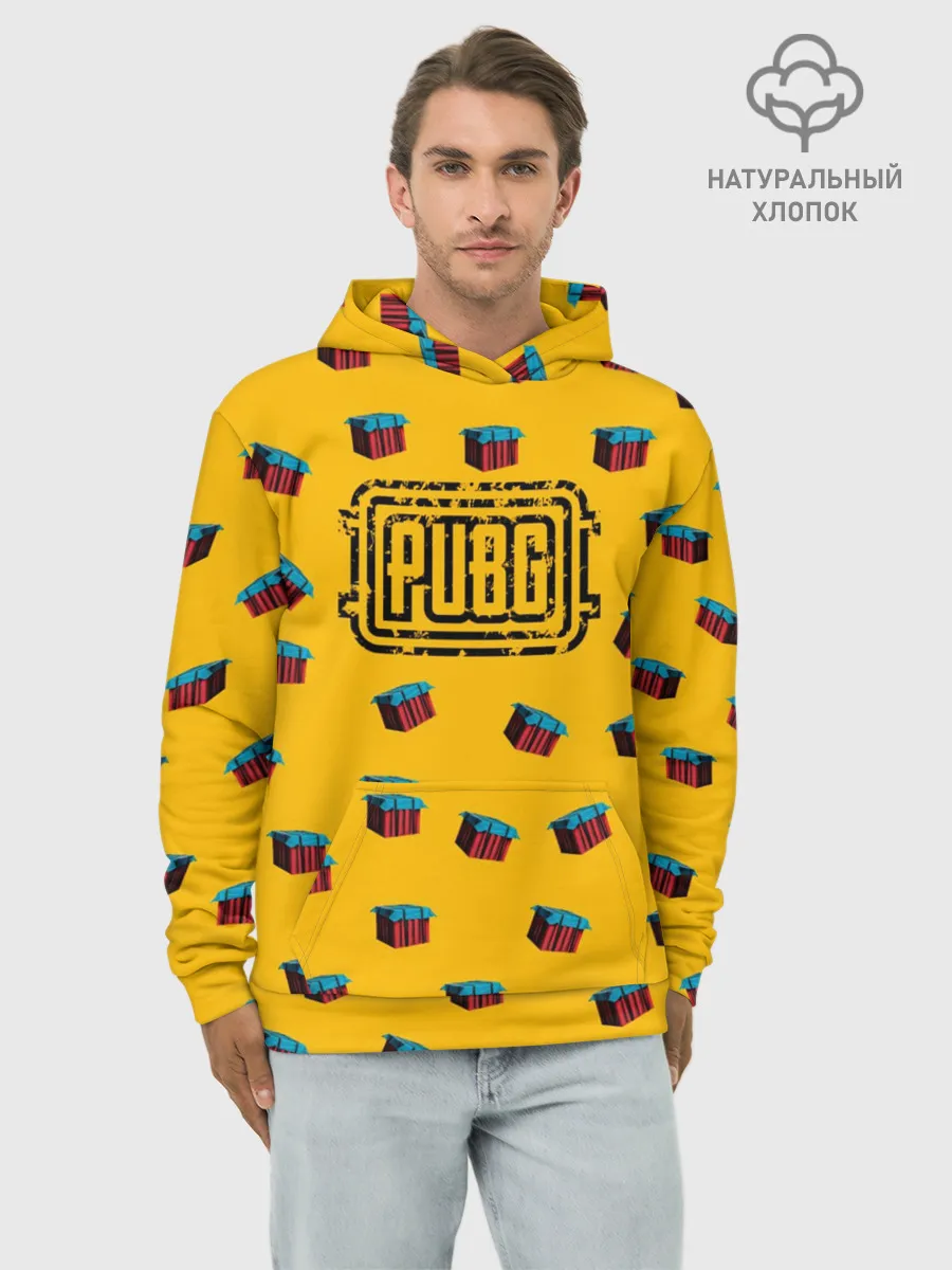 Худи мужской база хлопок / PUBG