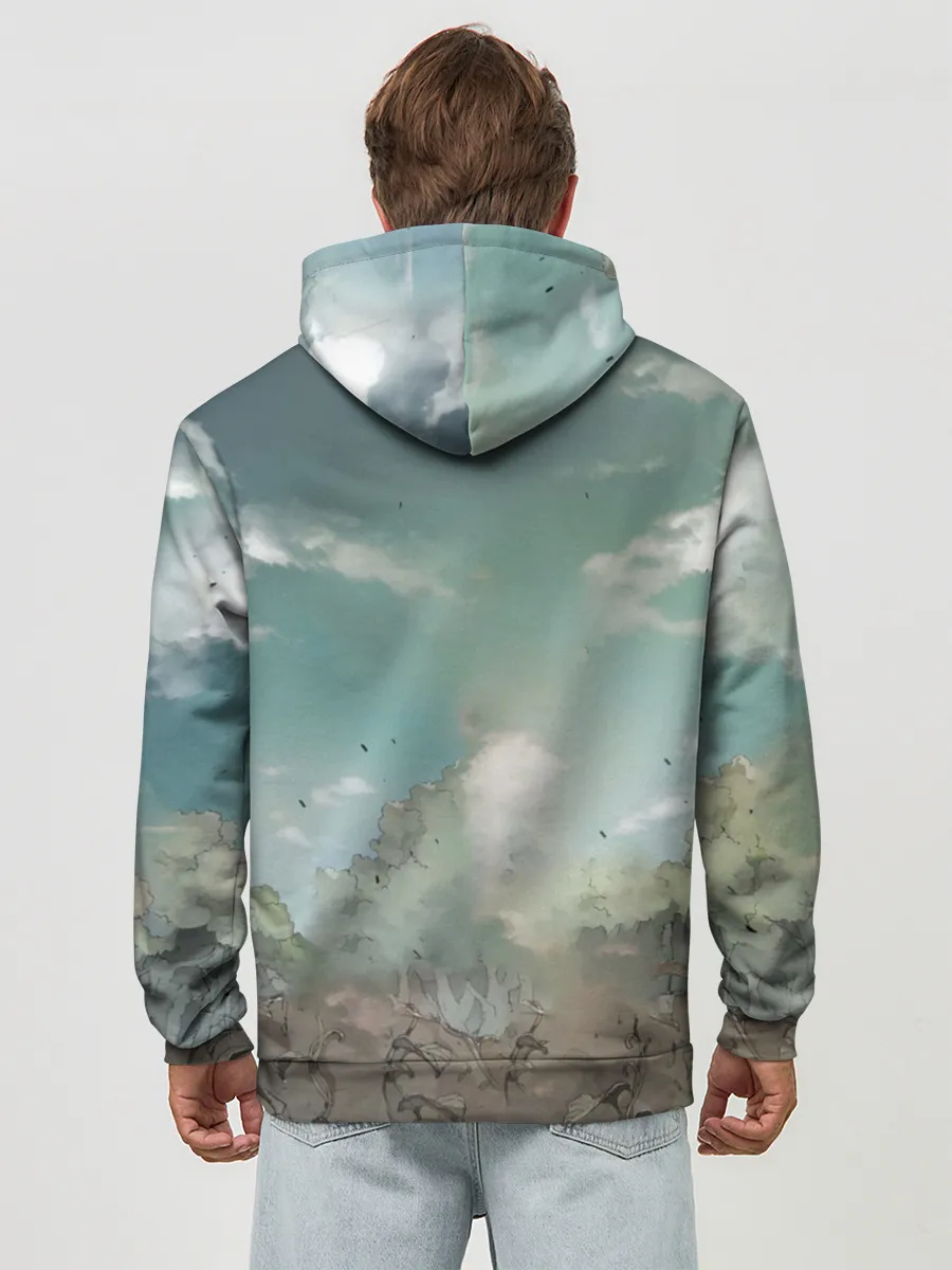 Худи мужской база хлопок / The Promised Neverland