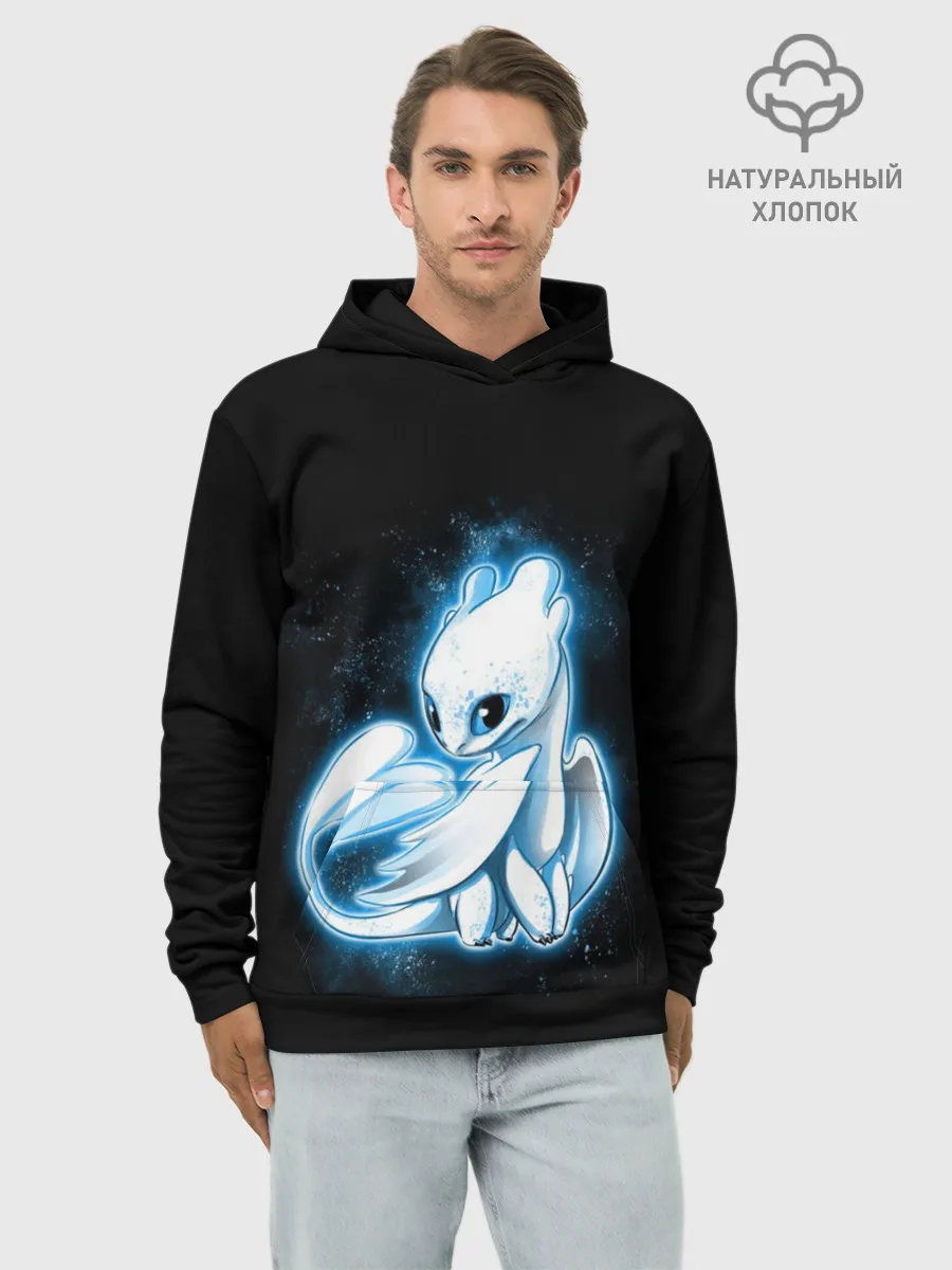 Худи мужской база хлопок / Фурия