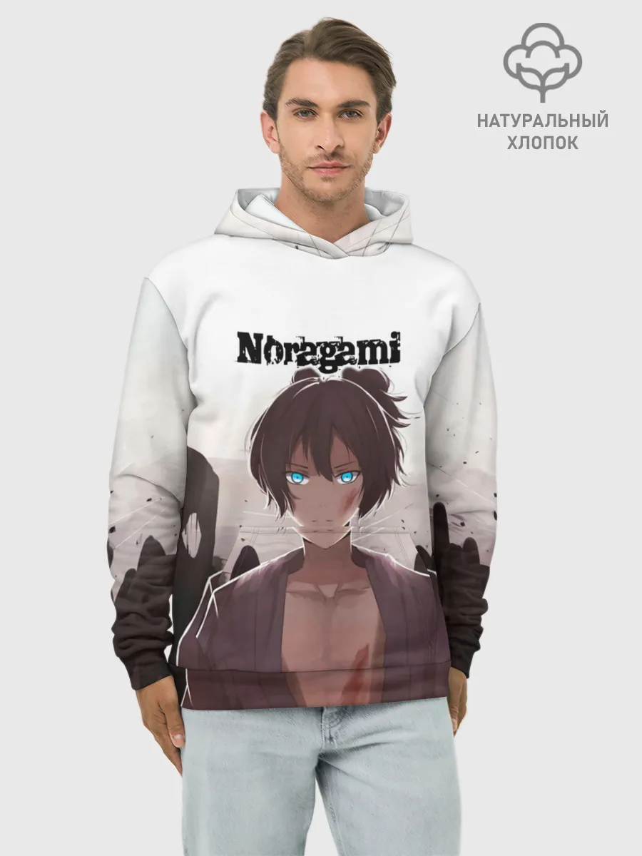 Худи мужской база хлопок / NORAGAMI Yato