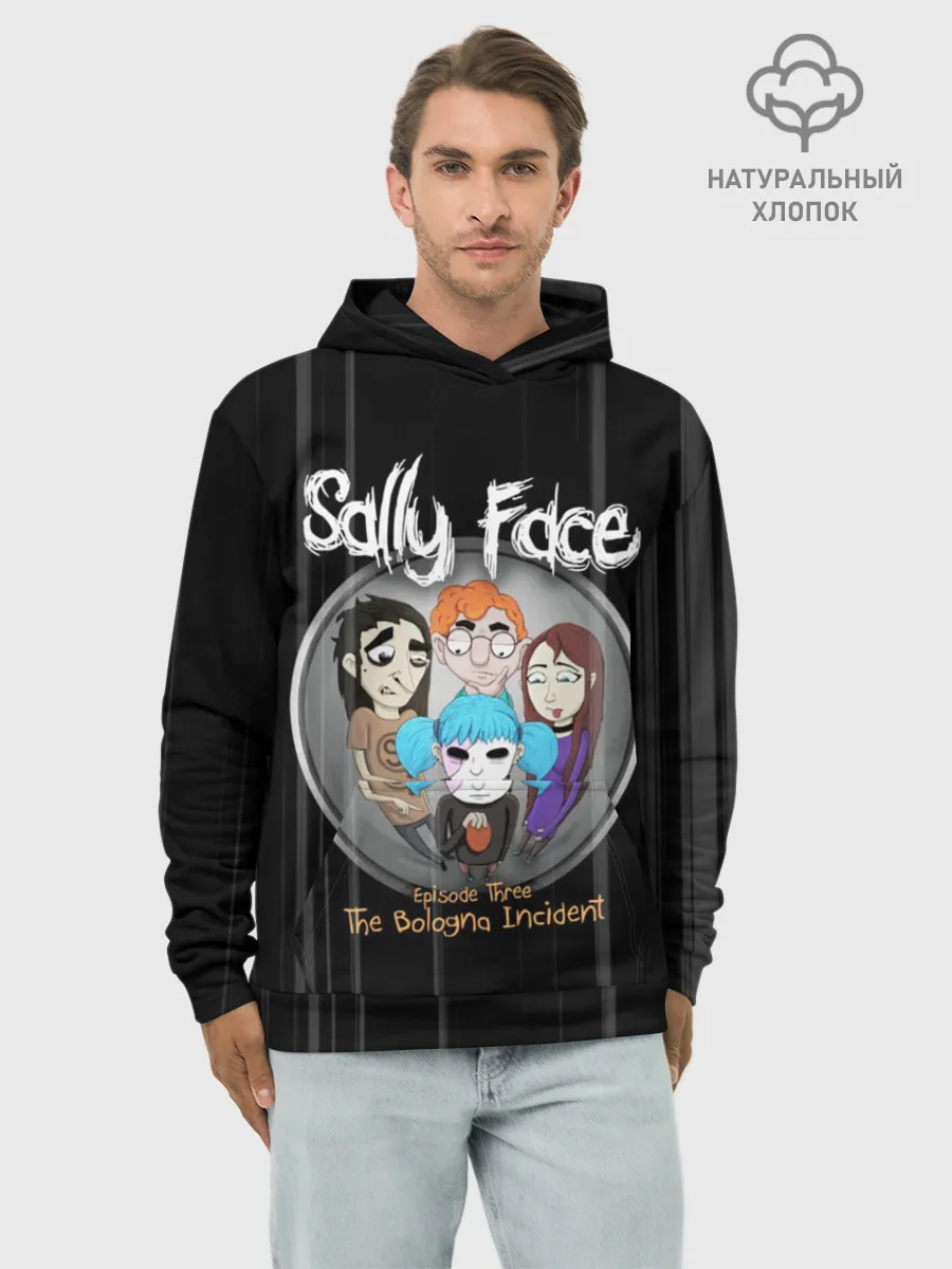 Худи мужской база хлопок / Sally Face Episode Three