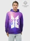 Худи мужской база хлопок / BTS SPACE