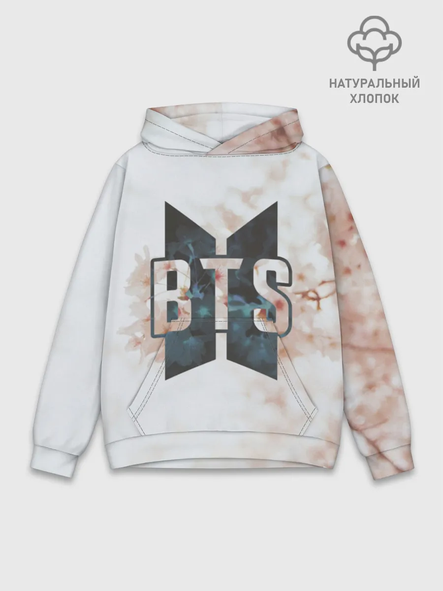 Худи мужской база хлопок / BTS SAKURA