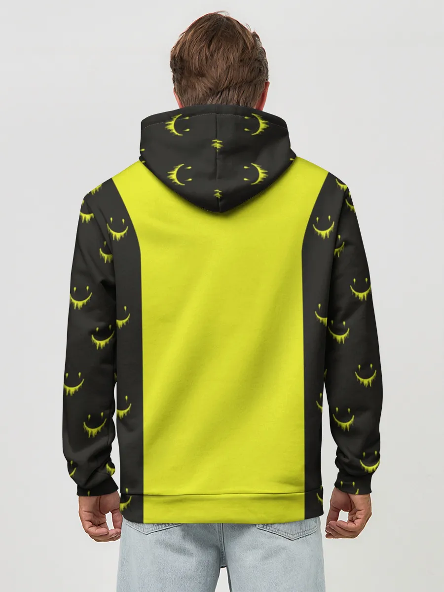 Худи мужской база хлопок / Смайлик