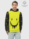 Худи мужской база хлопок / Смайлик