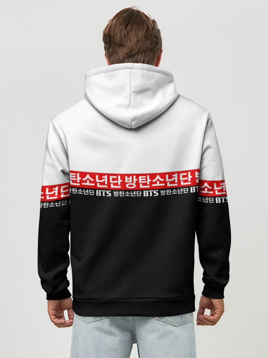 Худи мужской база хлопок / BTS