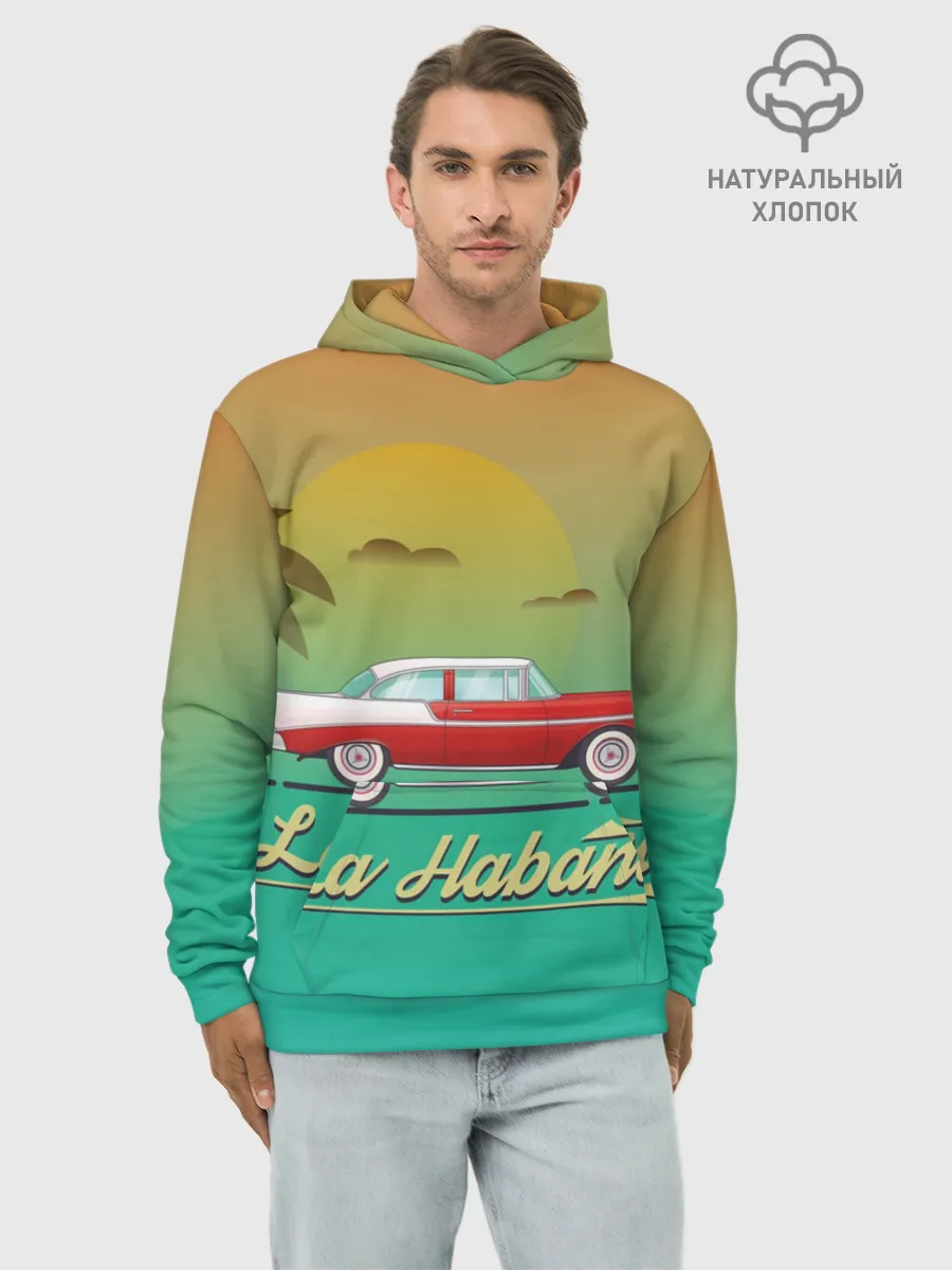 Худи мужской база хлопок / La Habana