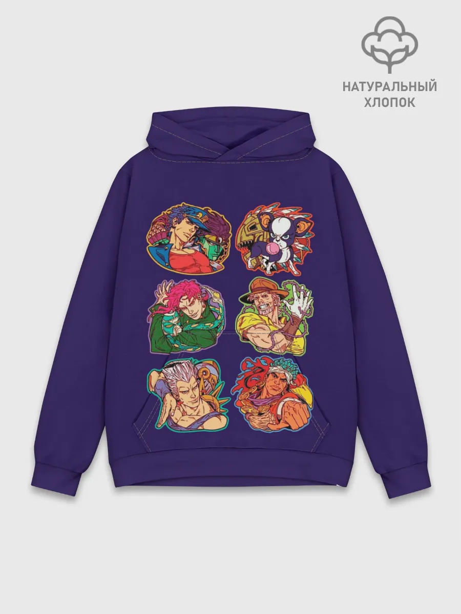 Худи мужской база хлопок / JoJo team