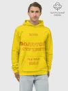 Худи мужской база хлопок / Золотой Студент