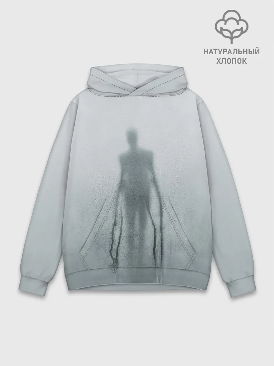 Худи мужской база хлопок / Slender