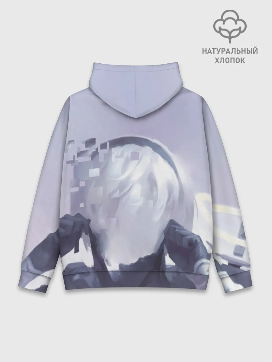 Худи мужской база хлопок / NieR: Automata