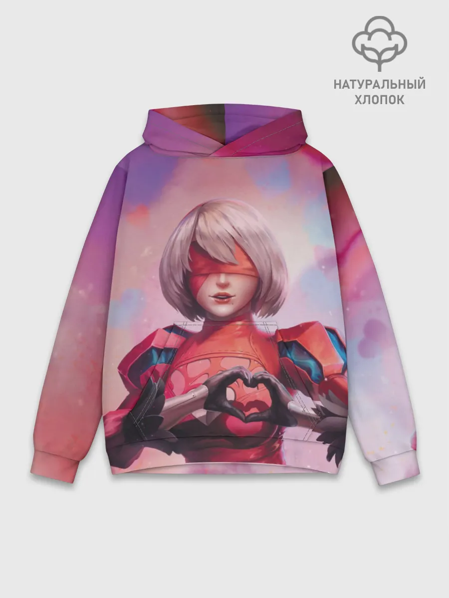 Худи мужской база хлопок / NieR
