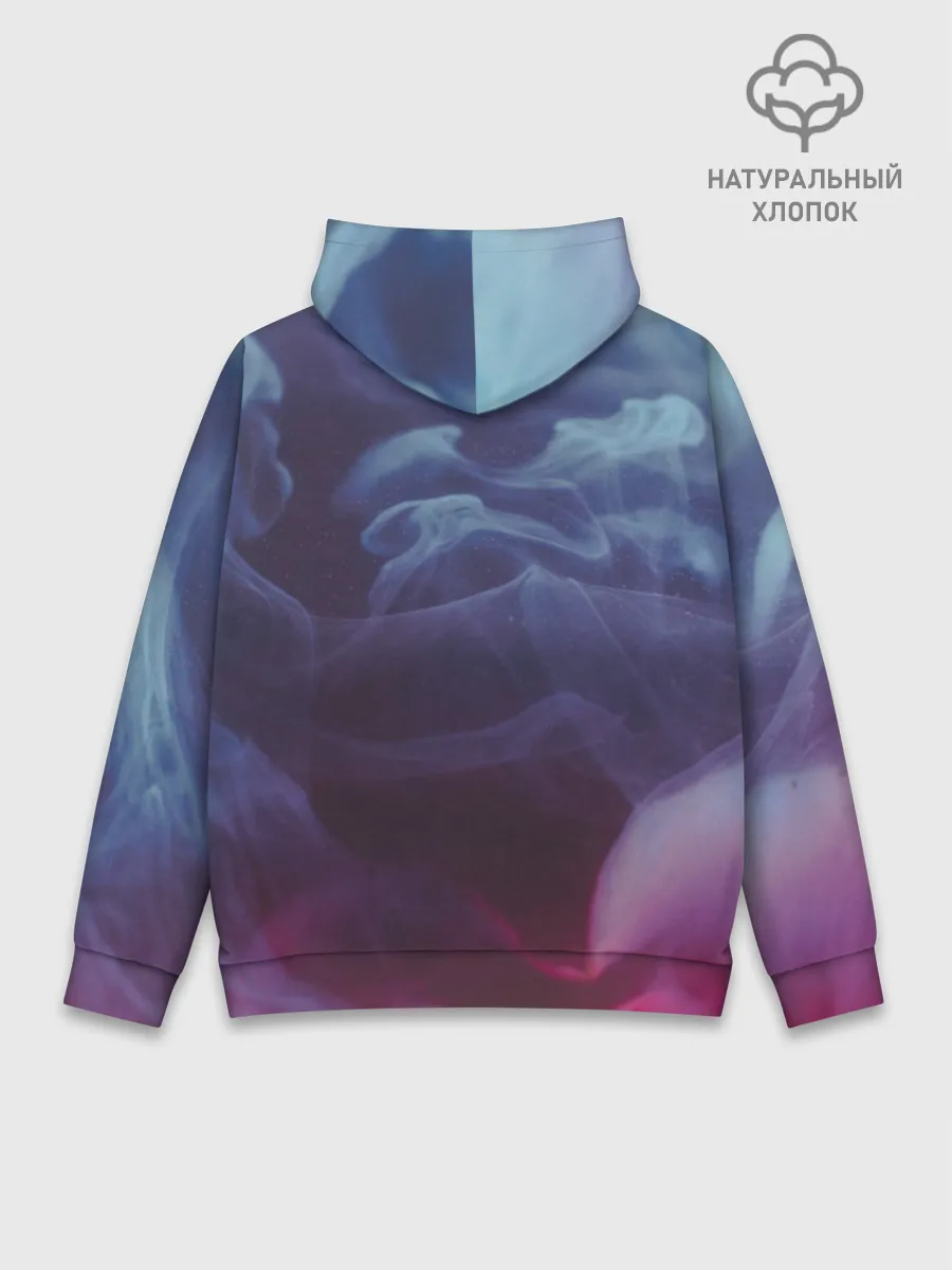 Худи мужской база хлопок / Футболка Smoke