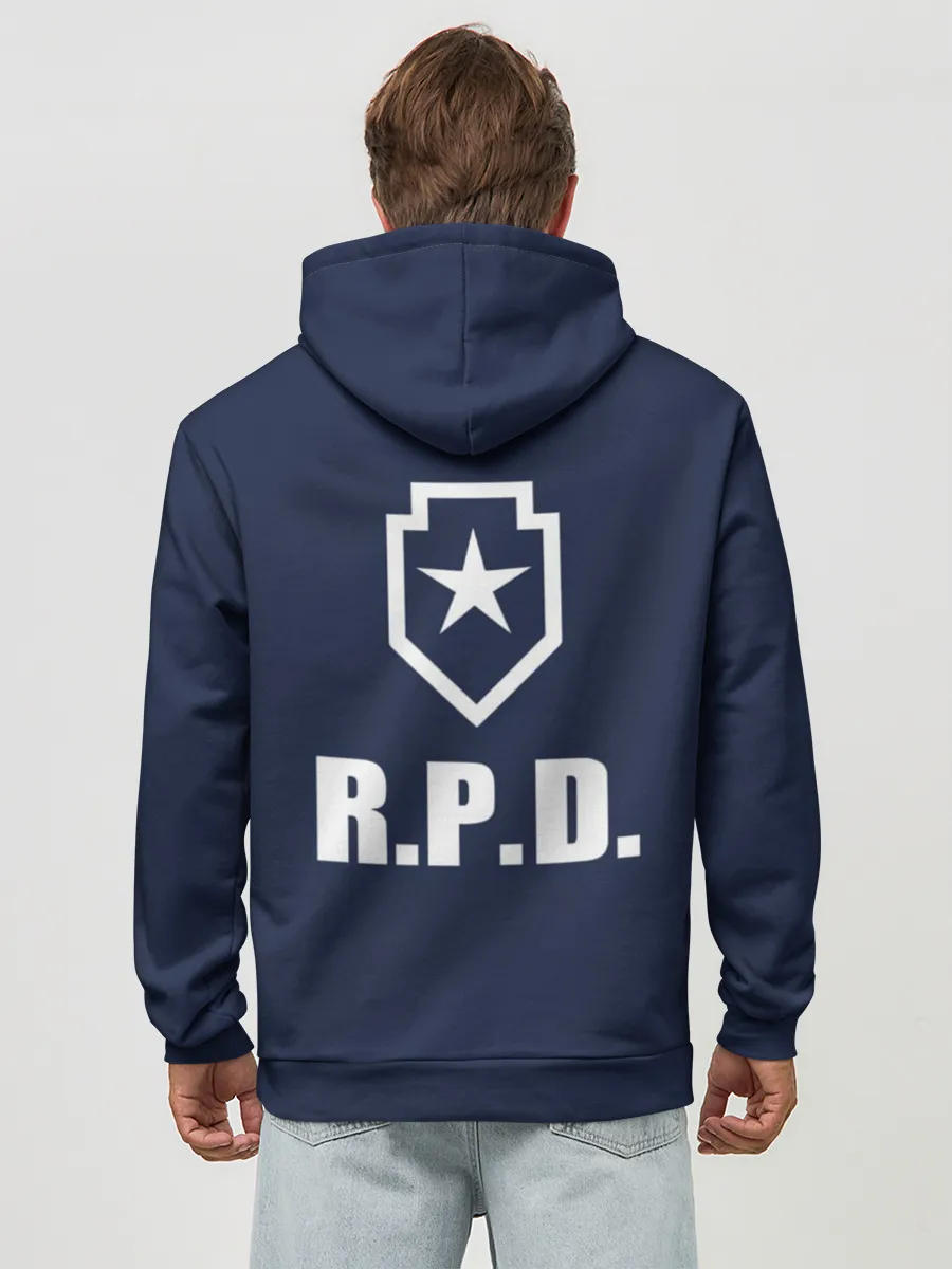 Худи мужской база хлопок / R.P.D. LEON S.KENNEDY