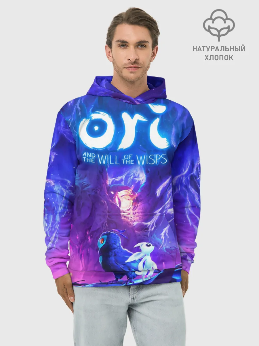 Худи мужской база хлопок / Ori - And The Will Of The Wisp