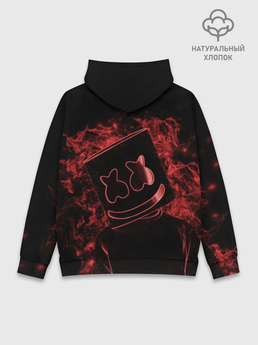 Худи мужской база хлопок / Marshmello