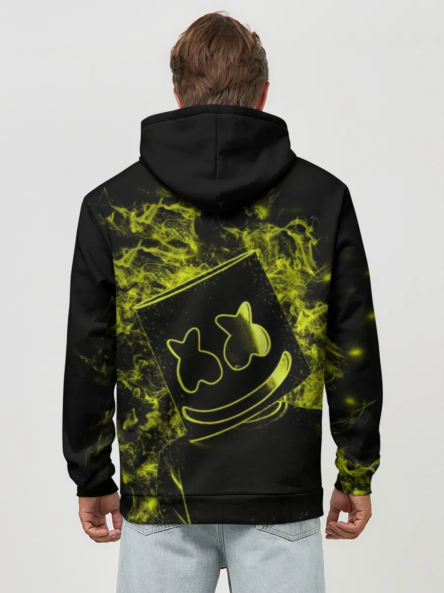 Худи мужской база хлопок / Marshmello