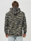 Худи мужской база хлопок / Камуфляж с щуками