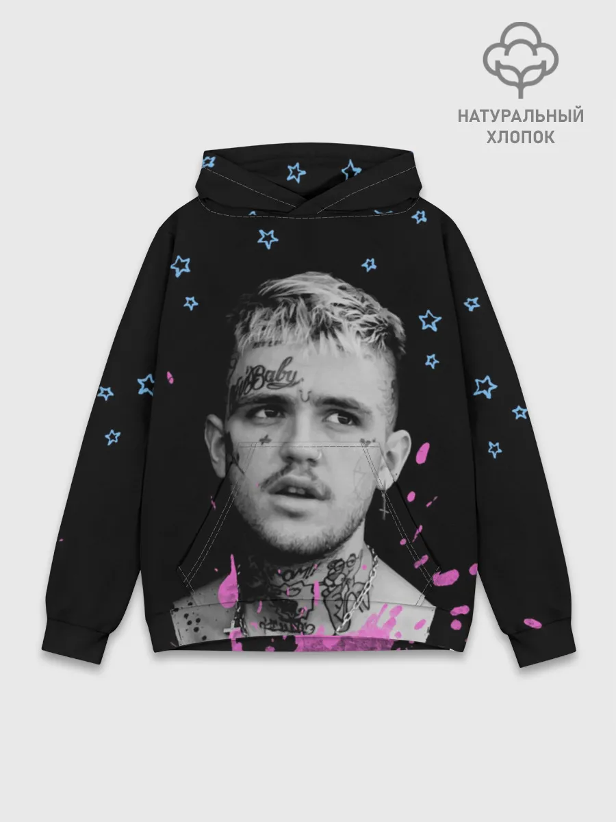 Худи мужской база хлопок / LIL PEEP - Runaway