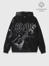 Худи мужской база хлопок / AC/DC