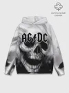 Худи мужской база хлопок / AC/DC