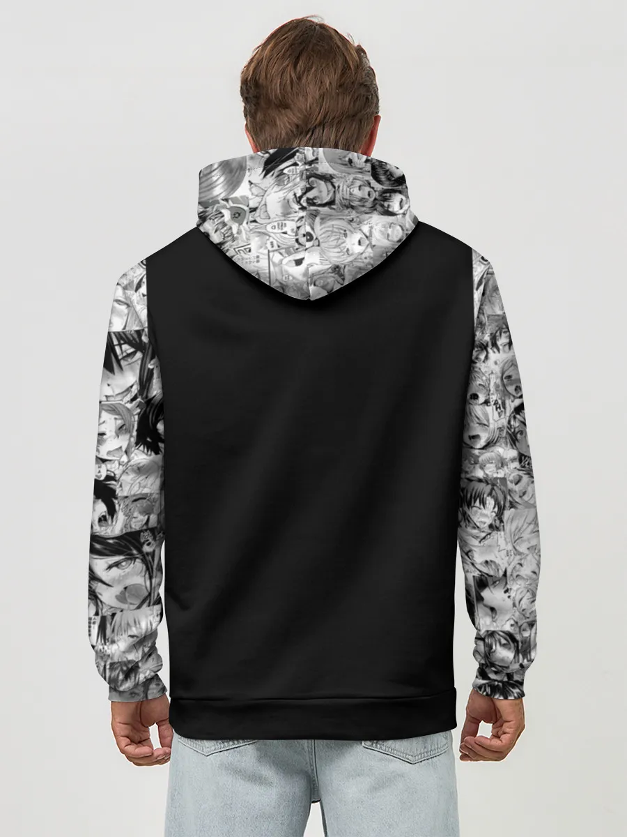 Худи мужской база хлопок / Японская анимация