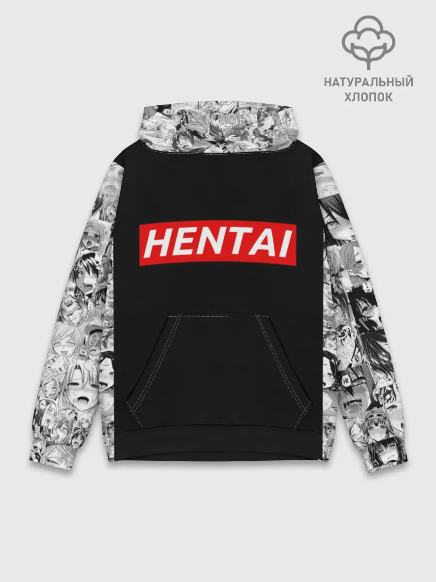 Худи мужской база хлопок / Японская анимация