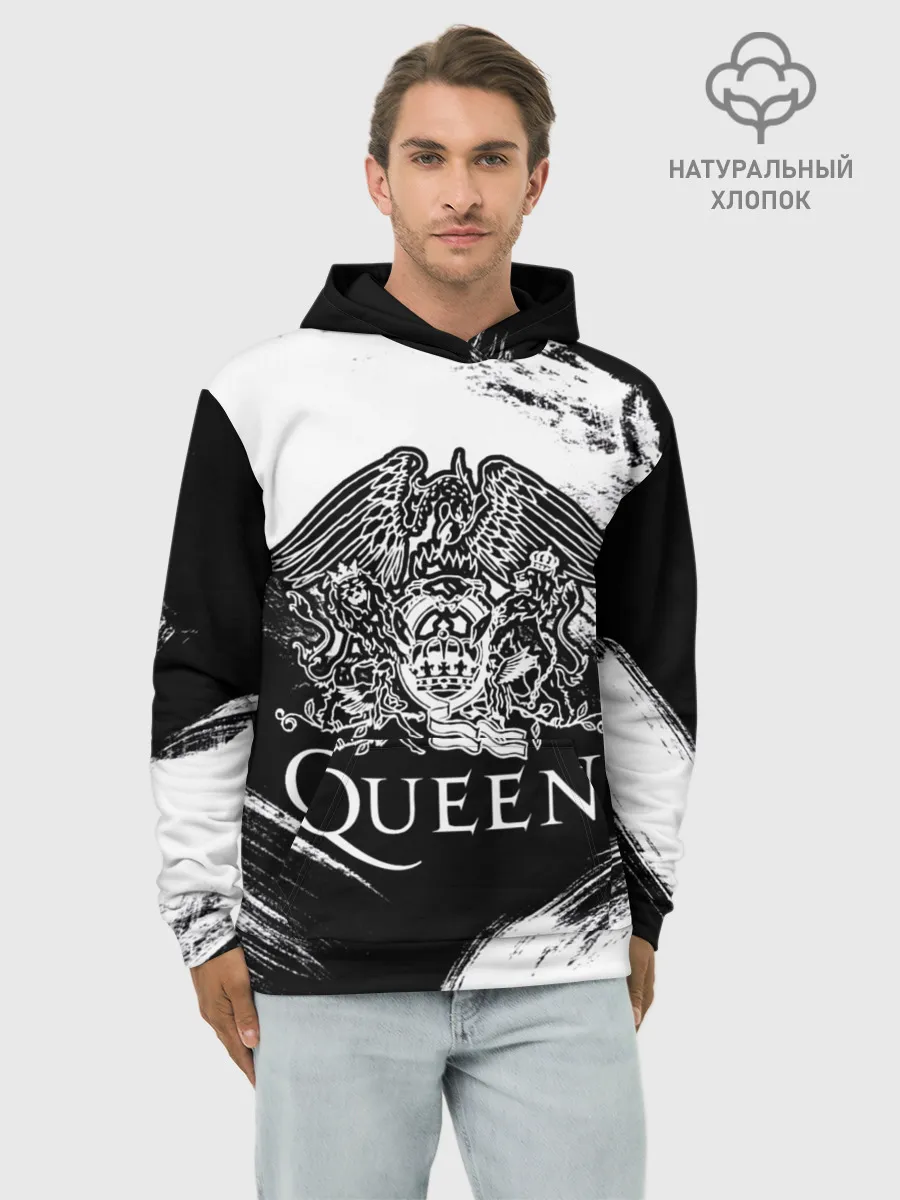 Худи мужской база хлопок / Queen