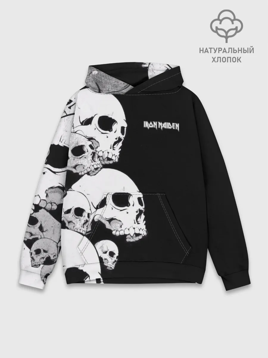Худи мужской база хлопок / IRON MAIDEN | АЙРОН МАЙДЕН