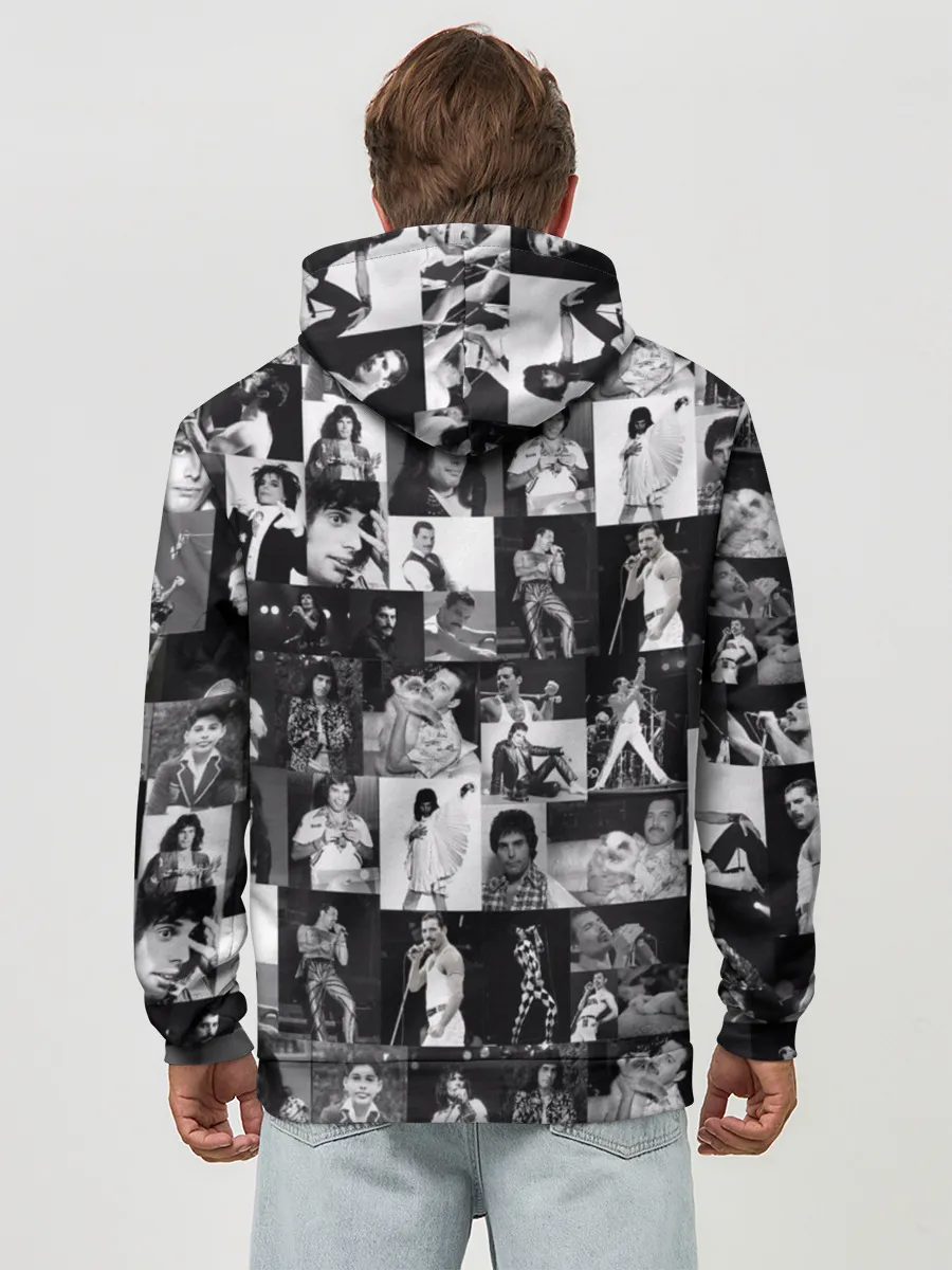 Худи мужской база хлопок / QUEEN