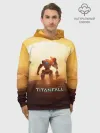 Худи мужской база хлопок / Titanfall