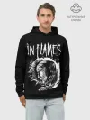 Худи мужской база хлопок / In Flames