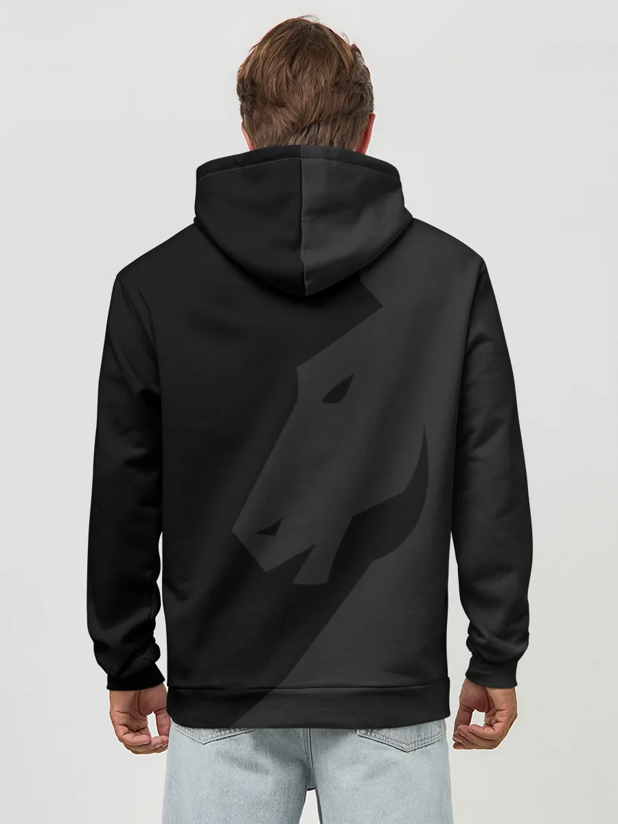 Худи мужской база хлопок / TEAM LIQUID | ТИМ ЛИКВИД