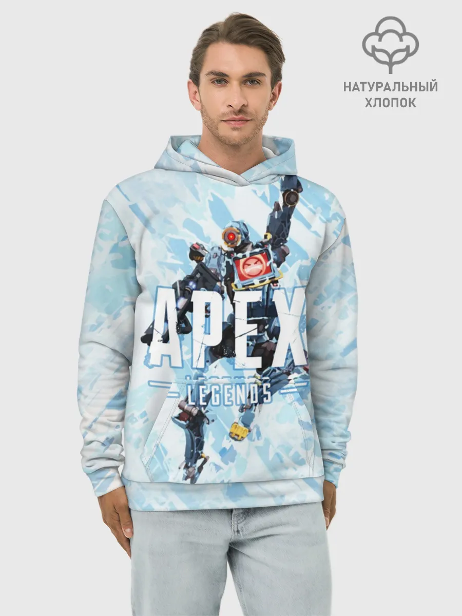 Худи мужской база хлопок / APEX LEGENDS - Pathfinder