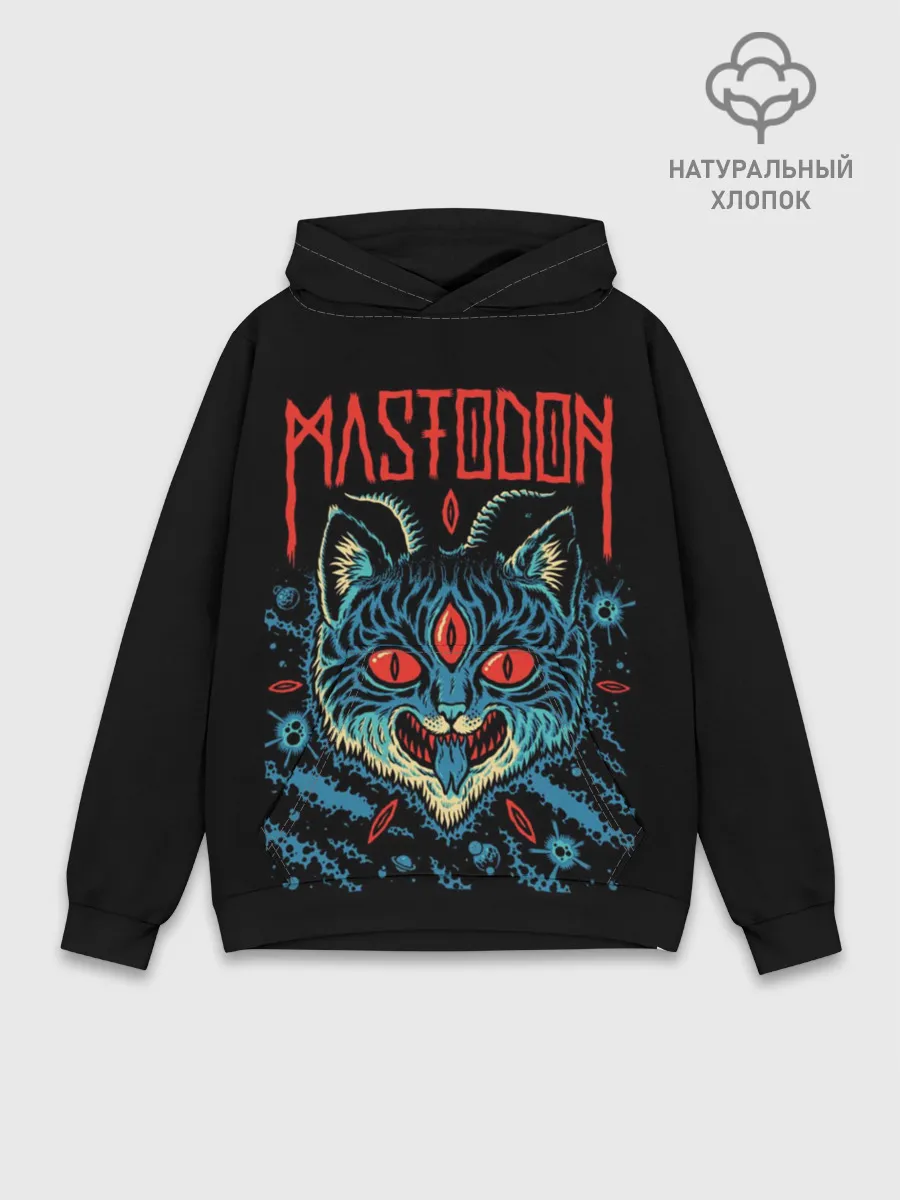 Худи мужской база хлопок / Mastodon