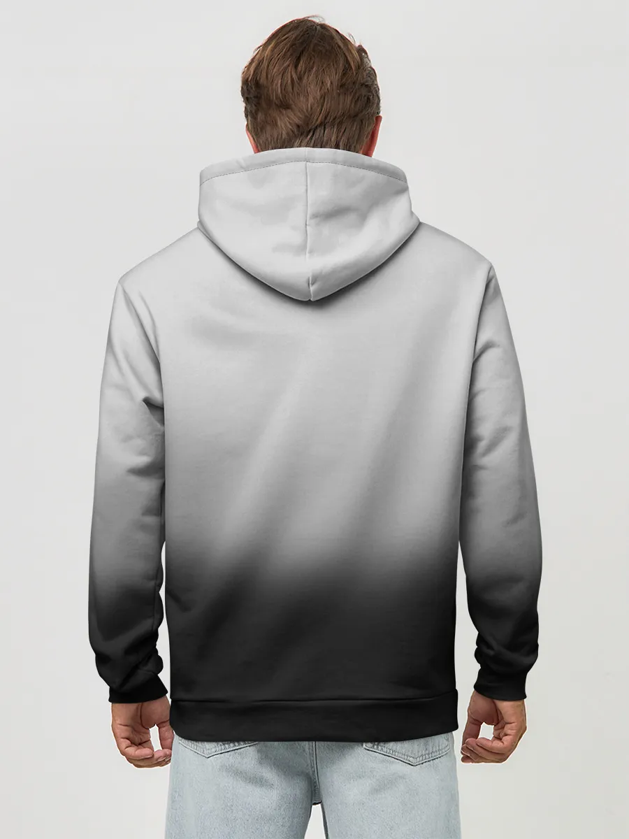 Худи мужской база хлопок / Панда