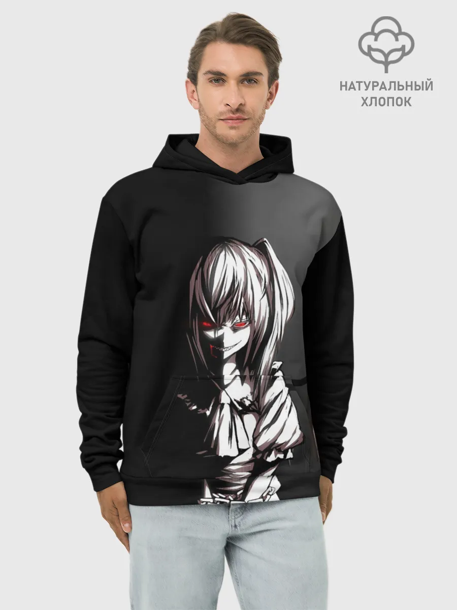 Худи мужской база хлопок / Touhou - Flandre Scarlet