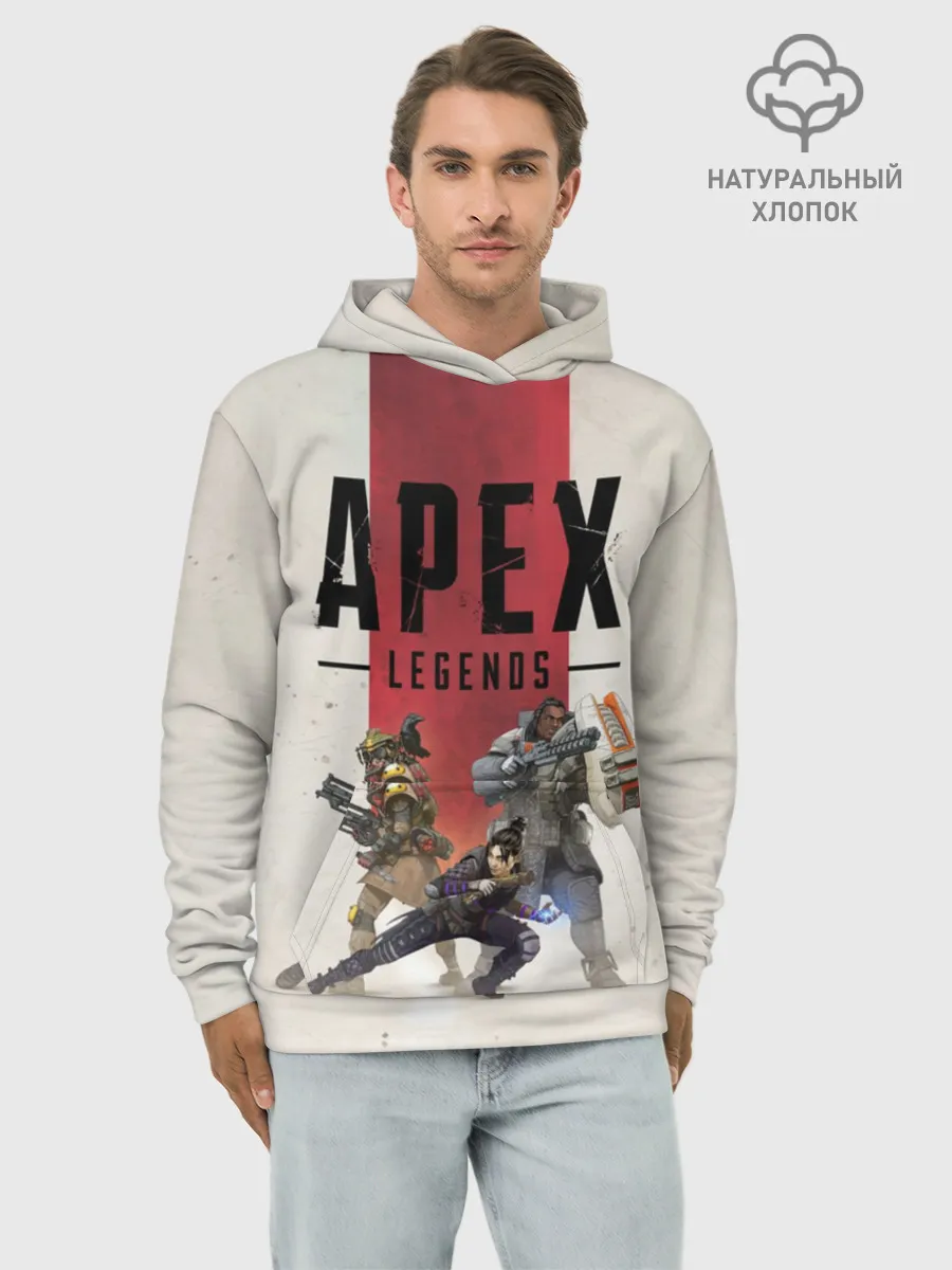 Худи мужской база хлопок / APEX LEGENDS