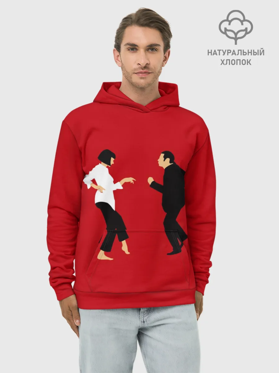 Худи мужской база хлопок / Криминальное чтиво