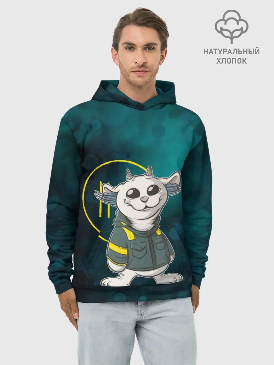 Худи мужской база хлопок / TOP. Chlorine. NED