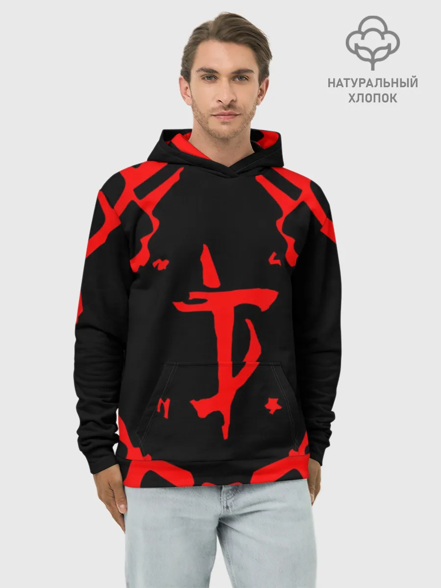 Худи мужской база хлопок / DOOM