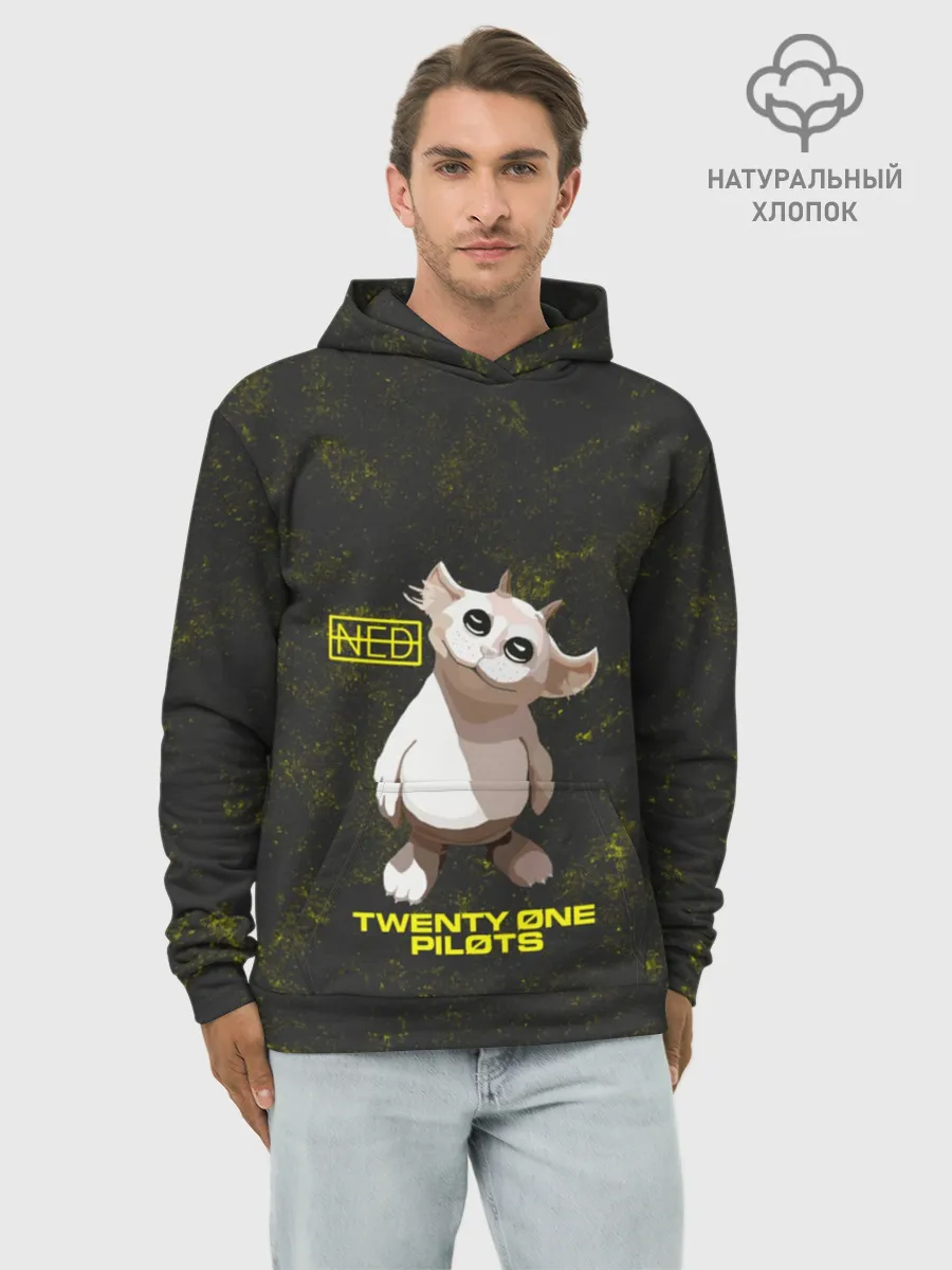 Худи мужской база хлопок / TOP. Chlorine. NED