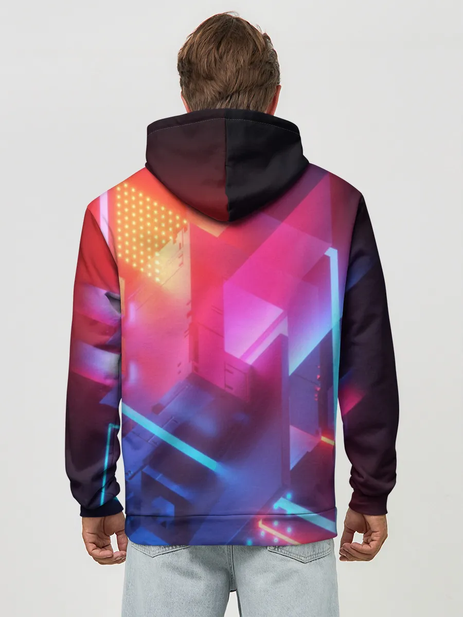 Худи мужской база хлопок / Marshmello