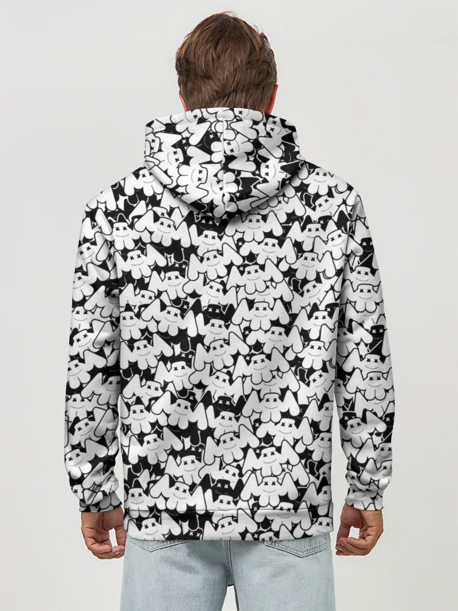 Худи мужской база хлопок / MARSHMELLO